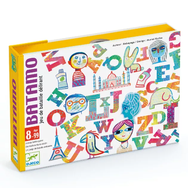 Djeco Kártyajáték Betű-Benne - Batamo 