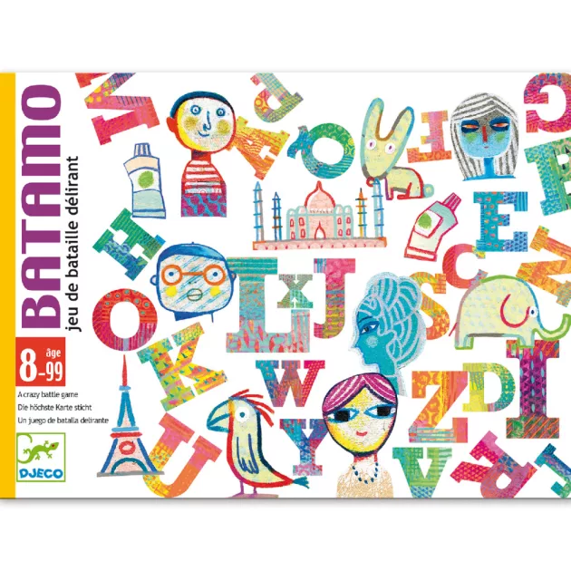 Djeco Kártyajáték Betű-Benne - Batamo 