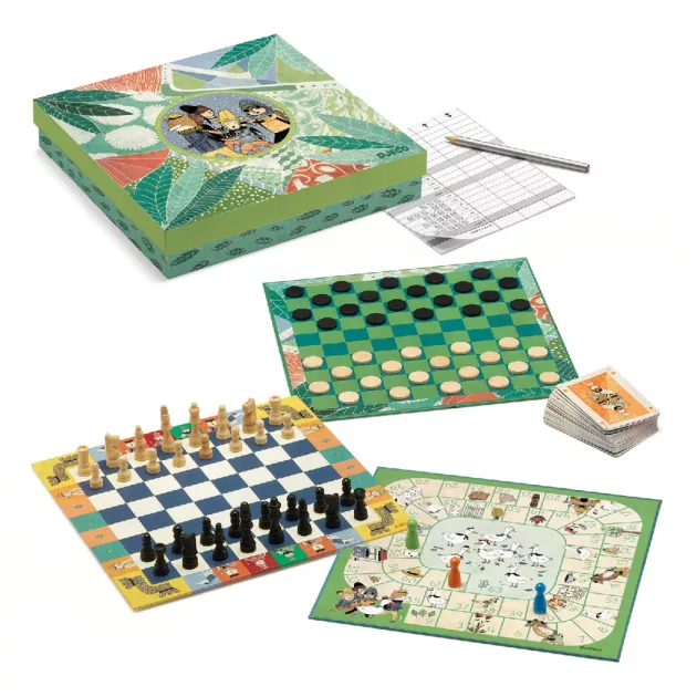 Djeco Társasjáték klasszikus - Classic box 20 játék