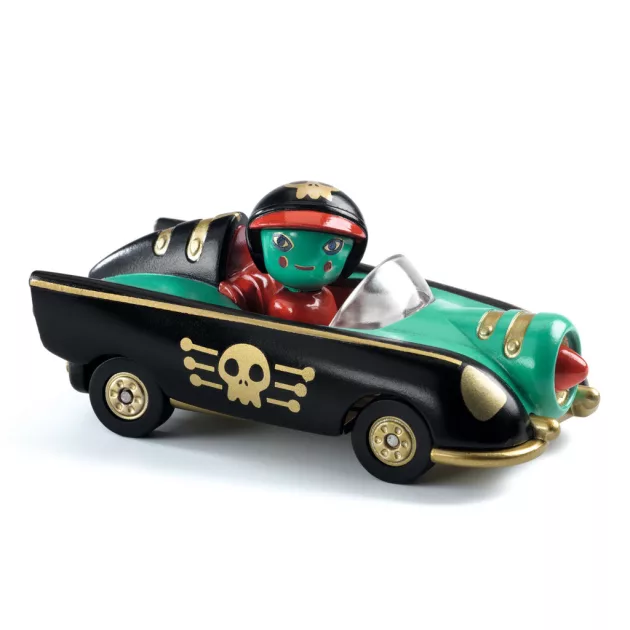 Djeco Grazy Motors CRAZY MOTORS játékautó Kerekes Kalóz - Pirate Wheels