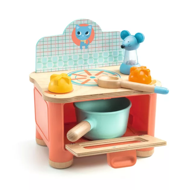 Djeco Szerepjáték Cicatűzhely - Kitten stove