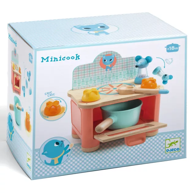Djeco Szerepjáték Cicatűzhely - Kitten stove