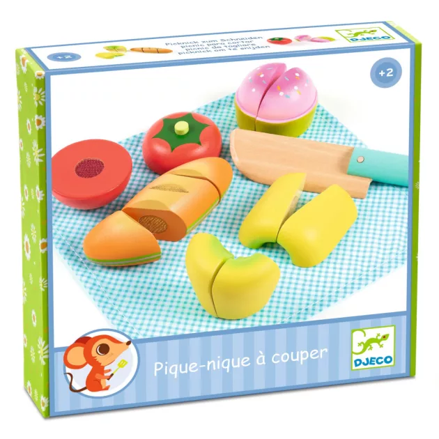 Djeco Szerepjáték Piknik falatkák - Picnic to cut