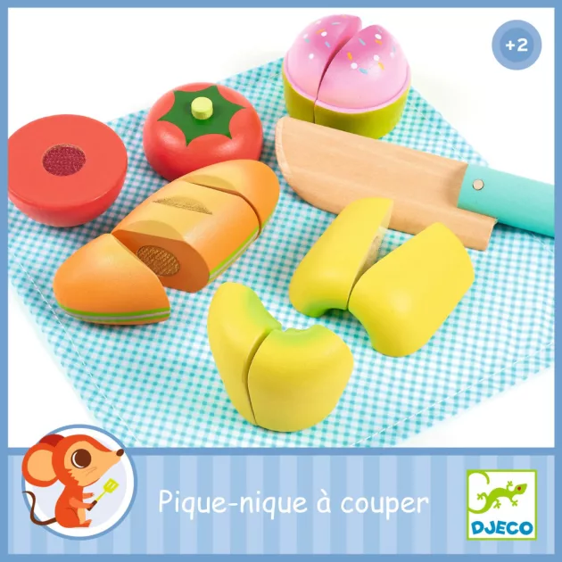 Djeco Szerepjáték Piknik falatkák - Picnic to cut