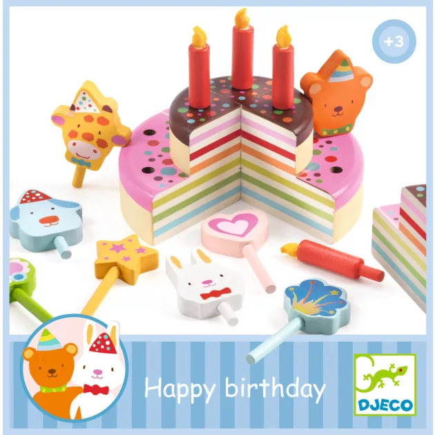 Djeco Szerepjáték Torta Móka - Happy Birthday