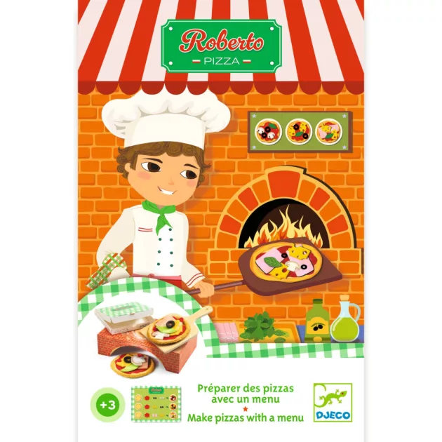 Djeco Szerepjáték Robertó pizzázója - Roberto Pizza