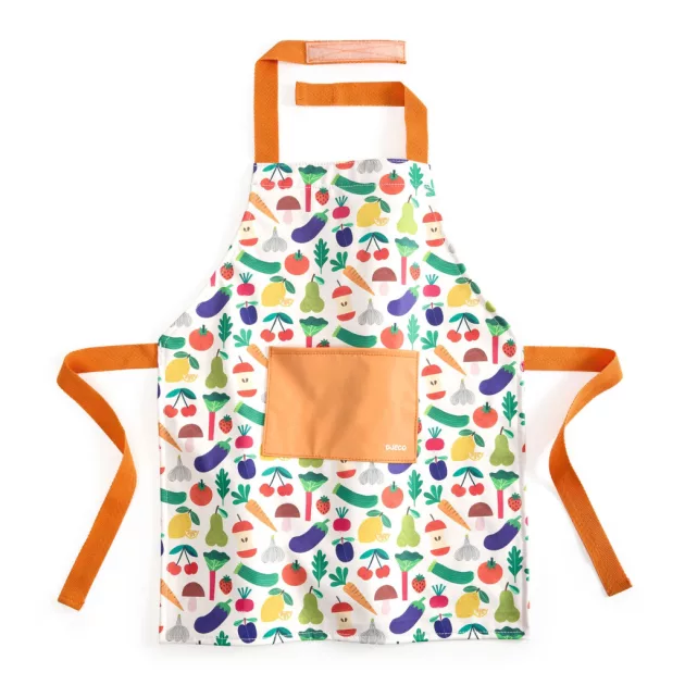 Djeco Szerepjáték Kert kincsei gyerekkötény - Vegetable garden apron