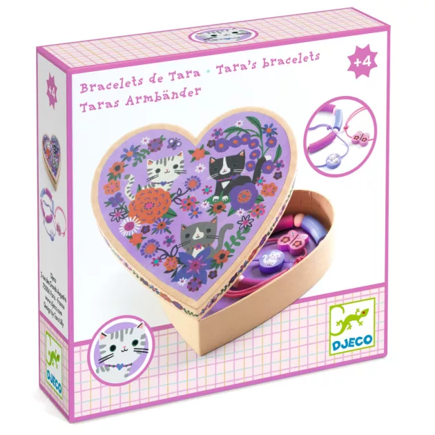 Djeco Ékszerkészlet Tara karkötői - Tara's bracelets