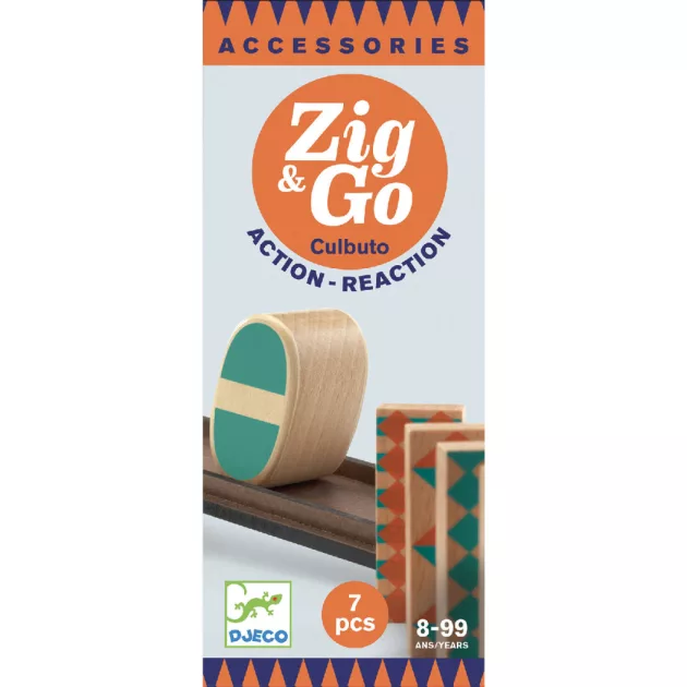 Djeco Építőjáték, Guru-ló - Zig & Go