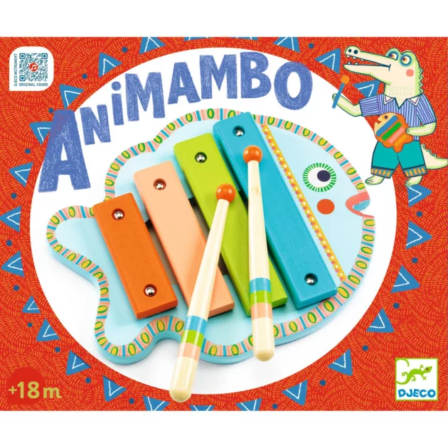 Djeco Animambo Játékhangszer - Xilofon