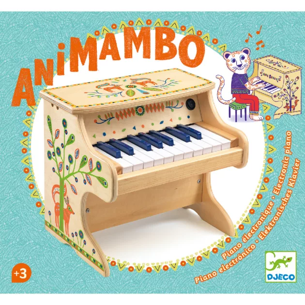 Djeco Animambo Játékhangszer Zongora - Electronic Piano