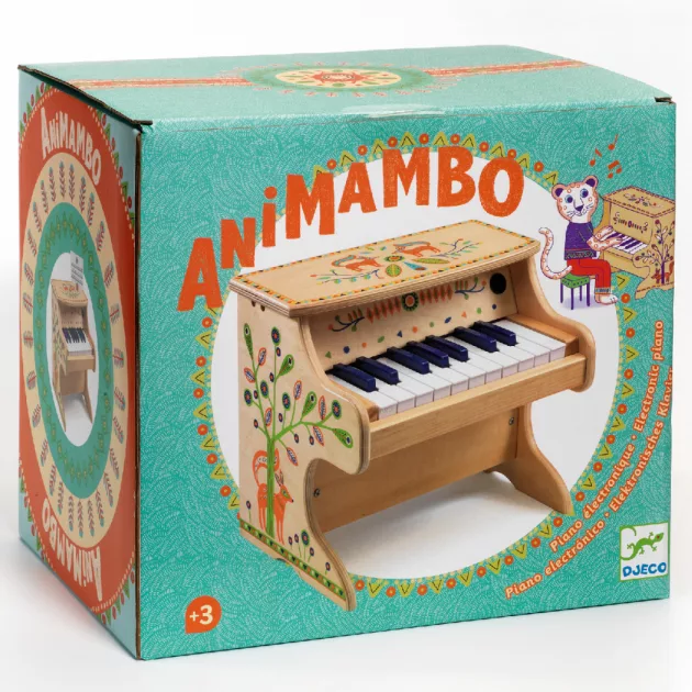 Djeco Animambo Játékhangszer Zongora - Electronic Piano
