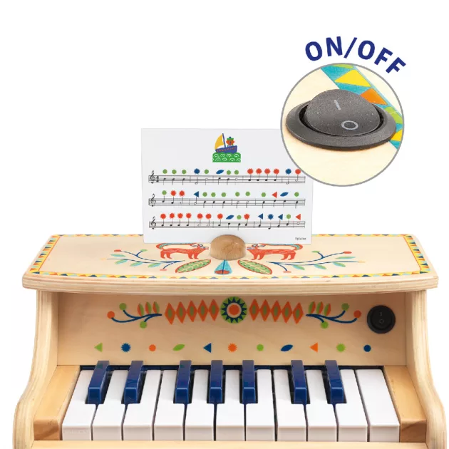 Djeco Animambo Játékhangszer Zongora - Electronic Piano