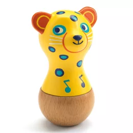 Djeco Játékhangszer Jaguár marakas - Maracas jaguar