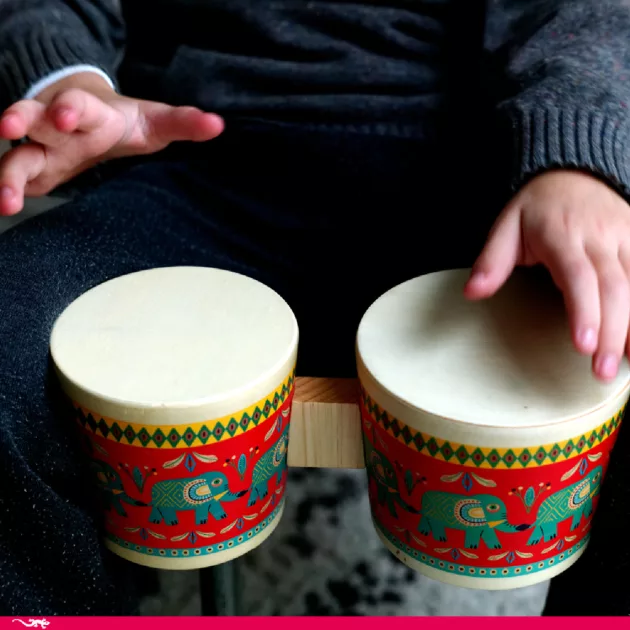 Djeco Játékhangszer Bongo dob - Bongo