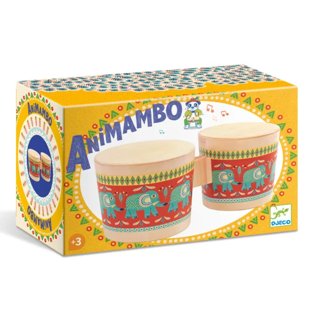 Djeco Játékhangszer Bongo dob - Bongo