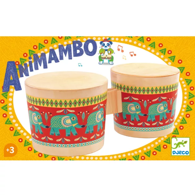 Djeco Játékhangszer Bongo dob - Bongo