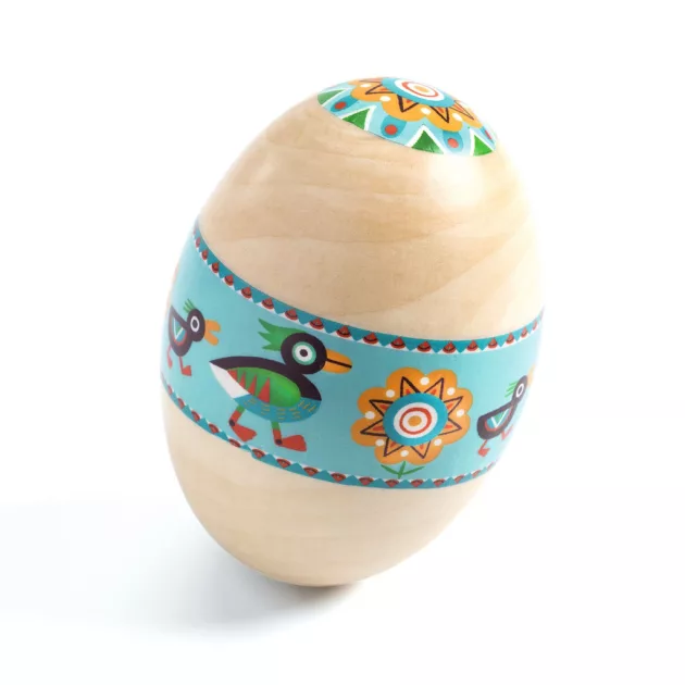 Djeco: Animambo Játékhangszer Fa tojásmarakas - Maracas