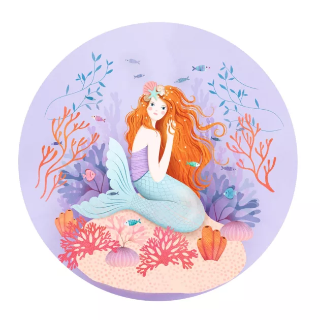 Djeco Zenélő ékszerdoboz Sellő - Enchanted mermaid