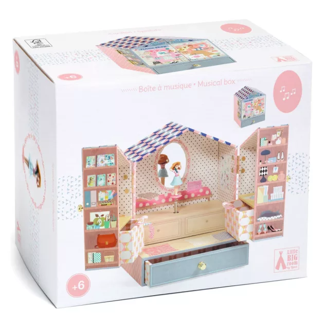 Djeco Zenélő ékszerdoboz Tina bolt - Tinou shop