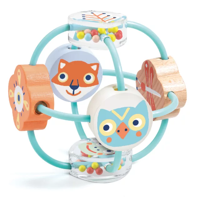 Djeco Bébicsörgő Csörgőlabda - BabyBali