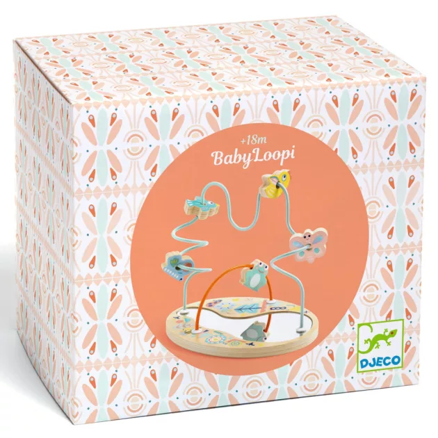 Djeco Bébi golyóvezető Tükrös - BabyLoopi