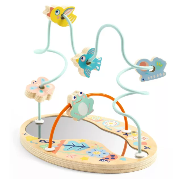 Djeco Bébi golyóvezető Tükrös - BabyLoopi