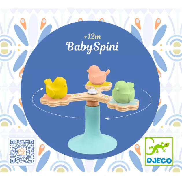 Djeco Bébijáték Madárpörgető - BabySpini