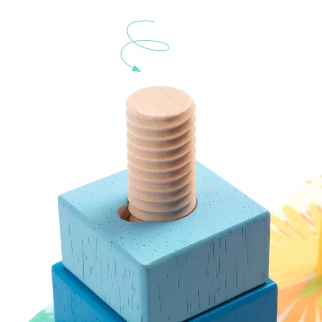 Djeco Toronyépítő Sokoldalú - Multi Stack
