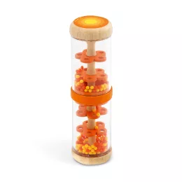 Djeco Bébicsörgő Narancs esőbot - Orange rain shaker