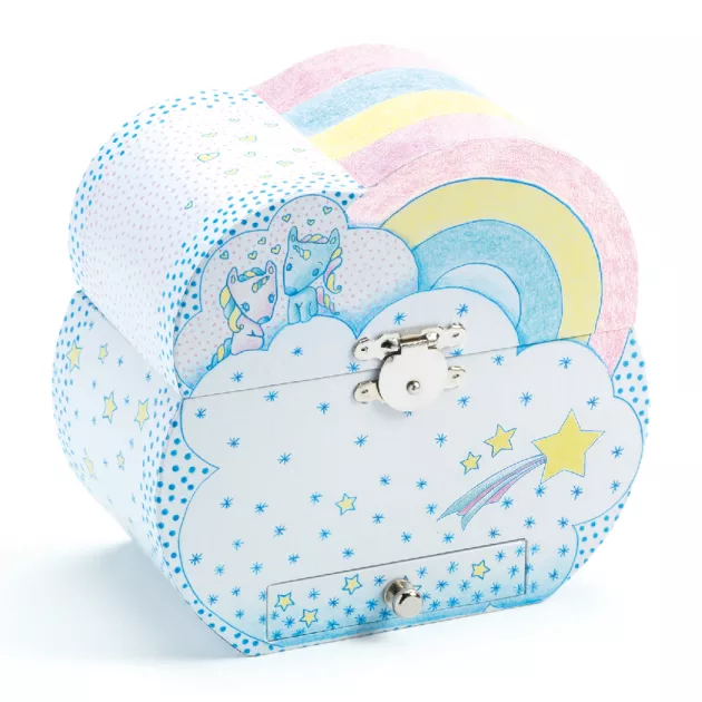Djeco Zenélő ékszerdoboz Unikornis álom - Unicorn's dream