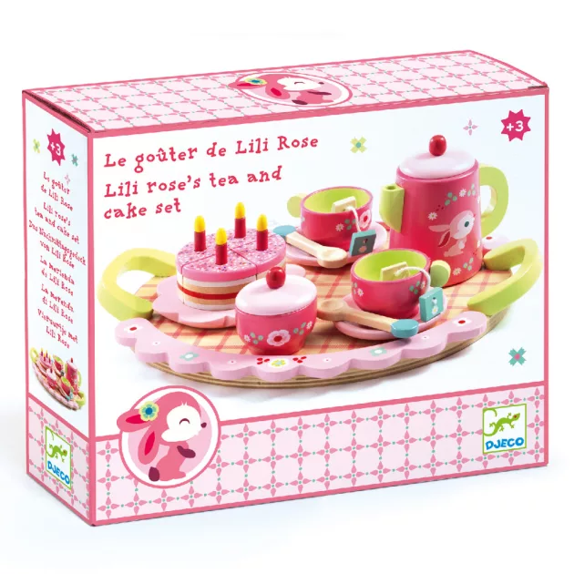 Djeco Lili Rose tea party készlet - Lili Rose's tea party
