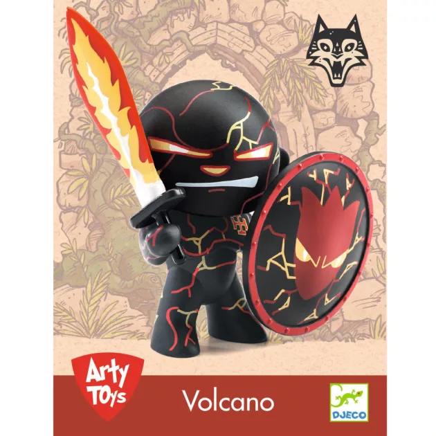 Djeco Lovag Vulkán - Volcano lovag