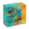 Djeco Arty Toys Óriás puzzle Kalóz világ 30 db-os - Giant puzzle-Battle
