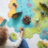 Djeco Arty Toys Óriás puzzle Kalóz világ 30 db-os - Giant puzzle-Battle