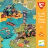 Djeco Arty Toys Óriás puzzle Kalóz világ 30 db-os - Giant puzzle-Battle