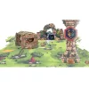Djeco Arty Toys Óriás puzzle Bestiák birodalma 18 db-os - Puzzl’Up Voras Furious