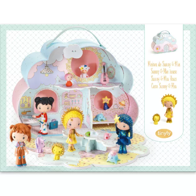 Djeco Álomvilág babaház Napocska és Mia - Sunny & Mia house