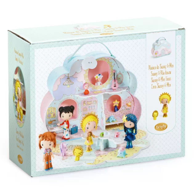 Djeco Álomvilág babaház Napocska és Mia - Sunny & Mia house