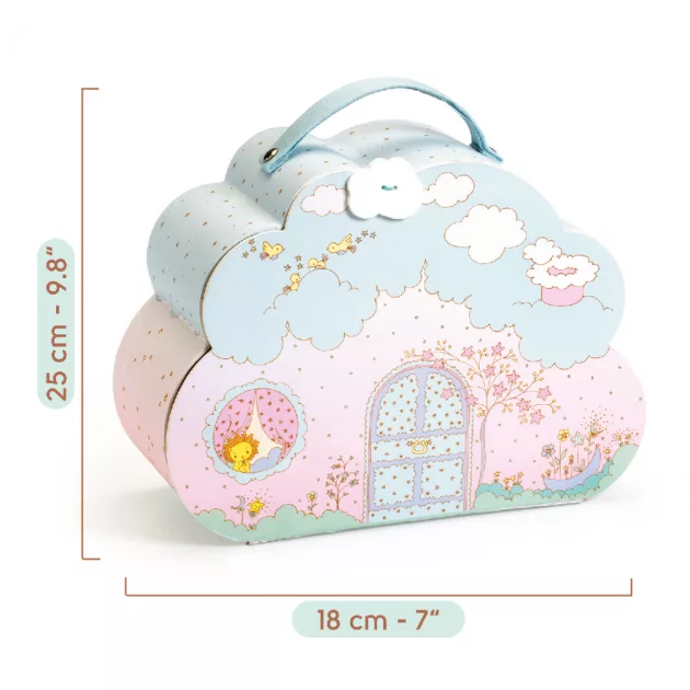 Djeco Álomvilág babaház Napocska és Mia - Sunny & Mia house