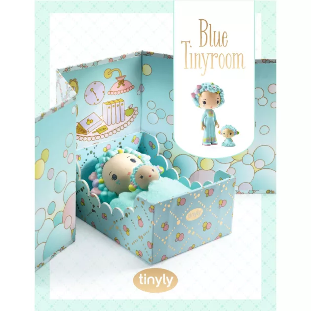 Djeco TINYLY álomvilág Kék apró szoba - Blue Tinyroom