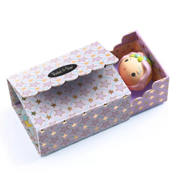 Djeco TINYLY álomvilág Lila apró szoba - Violet Tinyroom
