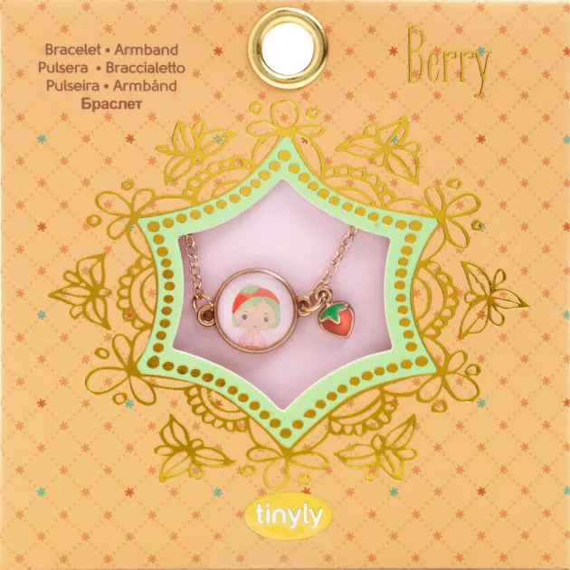 Djeco TINYLY álomvilág Eperke karkötő - Berry bracelet