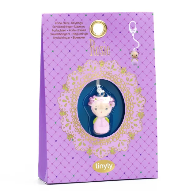 Djeco Tinyly álomvilág - Rózi kulcstartó - Rosie key ring