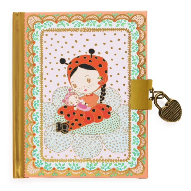Djeco TINYLY álomvilág Titkos napló Katica - Minico secret notebook