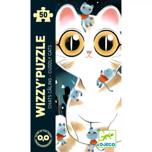 Djeco Varázs puzzle, Macskusz, 50 db