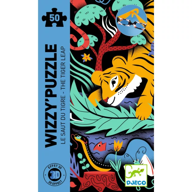 Djeco Varázs puzzle, Tigrisugrás