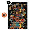 Djeco Optikai puzzle, Városi nyüzsgés, 100 db