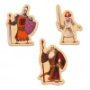 Djeco Mese puzzle Artúr király 100 db-os - The King Arthur