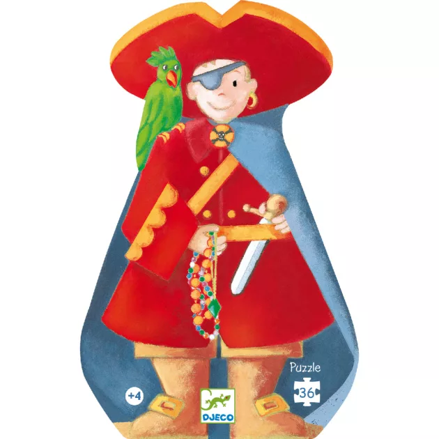 Djeco Formadobozos puzzle - Kalózok kincse